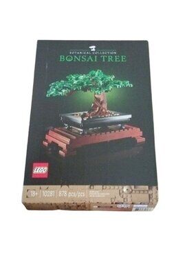 Lego 10281 Botanical Collection Bonsai Tree 878 pc.  Building Set